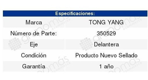 Portaplaca Delantero Dodge Journey 2011 2012 2013 2014 2015 Foto 2