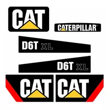 Kit De Adesivo Para Caterpillar D6t Xl