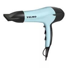 Secador Pelo Profesional 2200w Tourmaline Ion Yelmo Sc-3630 Color Celeste