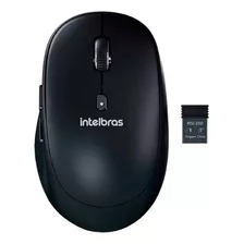 Mouse Sem Fio Msi200 Sensor Óptico Silencioso Intelbras Cor Preto