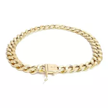 Pulseira Masculina Grumet 5.5mm 21cm Fecho Gaveta Ouro 18k 