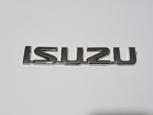 Letras Isuzu Emblema Insignia Logotipo Cromado Adhesivo  Foto 5