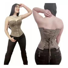 Corset Overbust (sobre Busto) 16 Varillas D Acero L´eleganza