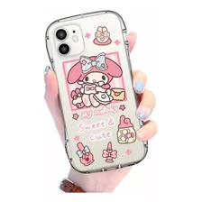 Carcasa Para iPhone Hello Kitty Y Sus Amigos 