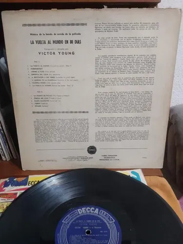 Varios Artistas - La Vuelta Al Mundo En 80 Dias - vinilo 1957