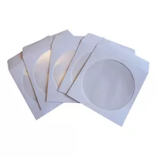 200 Envelopes Papel Para Cd / Dvd Com Visor Transparente