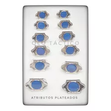 Atributos Plateado Por Par