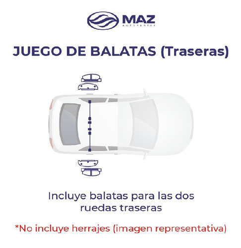 Balatas Traseras Lexus Es350 07-18 Ck Foto 3