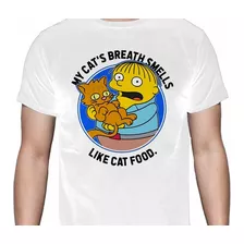 Los Simpsons - Ralph - My Cat's Breath - Serie Tv - Polera