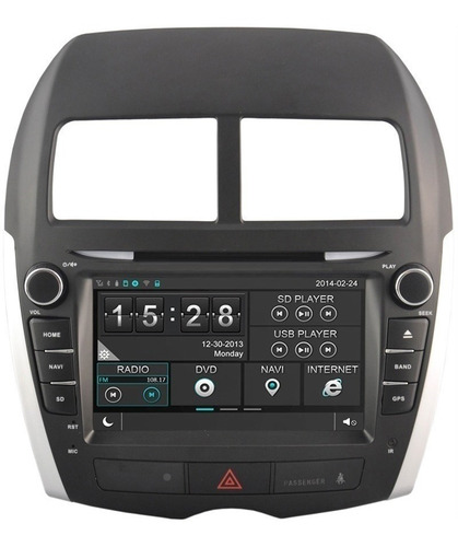 Estereo Dvd Gps Mitsubishi Asx 2010-2017 Bluetooth Radio Usb Foto 2