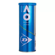 Tarro De Pelotas De Tenis Dunlop Australian Open X3 Metalico