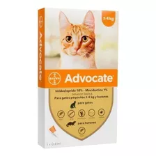 Antipulgas Advocate Gatos Hasta 4 Kg