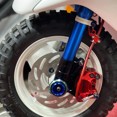 Freno Hidrulico Universal Para Motocicleta Pit Bike Cnc (bl Foto 2