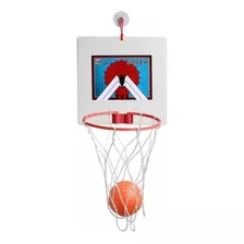 Cesta De Basquete Tabela Infantil Super Herói + Bola E Rede