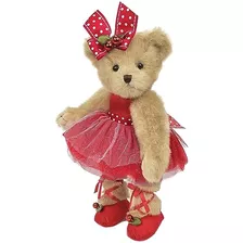 Bearington Clara Ballerina Christmas Plush Stuffed Anim...