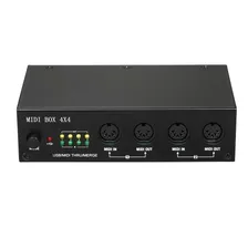 Convertidor De Audio Um4x4 Midi.usb Midi Midi 4x4 Out 64 Mer