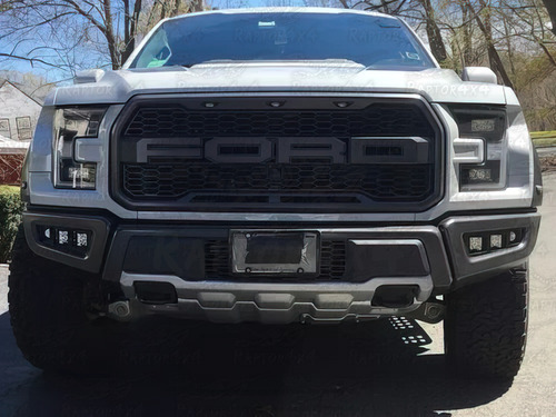 Par Bases Para Faros Ford Raptor F150 2017-2020 Foto 8