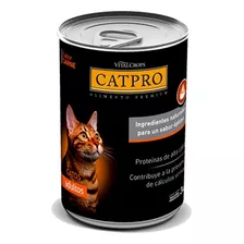 Alimento Húmedo Gatos Adulto Catpro Lata 340grs Maxscotas