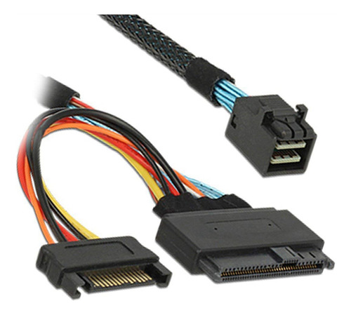 Cable Integrado De 12 G Mini Sas Hd A U.2, Sff-8643 A Sff-86 Foto 5