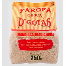 Farofa De Mandioca Tradicional250g - Dgoias