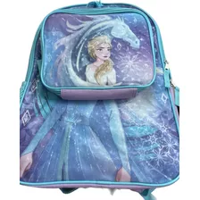 Mochila Infantil Frozen Com Lancheira- Importada