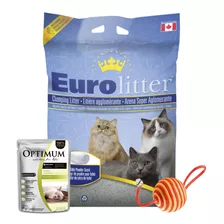 Sanitario Gatos Eurolitter - Arena Aglomerante 15 Kg