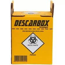 Coletor De Material 7,0 Lts Viva Box Kit C/10 - Descarbox