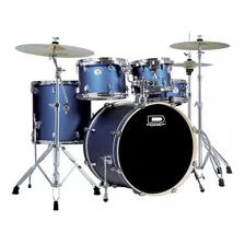 Bateria D One Rocket Blue Satin 20 10 12 14 C/ Caixa 14x5,5