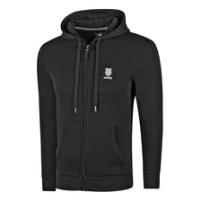 Sudadera Casual Hombre K-swiss Sdm45neg Negro D5