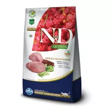 Ração N&d Quinoa Weightmanagement Cordeiro Gato Adulto 1.5kg