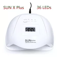 Cabine Sun X Plus Led Uv 120w Hibrida Acrigel Unha Gel