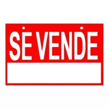 Cartel Aviso De Se Vende Letrero