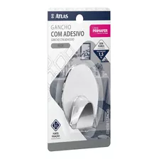 Gancho De Inox Autoadesivo 1,5kg Atlas