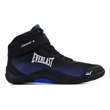 Tênis Everlast Forceknit 4 Uni Preto / Azul