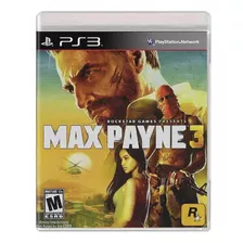 Jogo Ps3 - Max Payne 3 - Original - Mídia Física