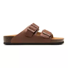 Sandalia Flexi Para Hombre Estilo 404203 Marron