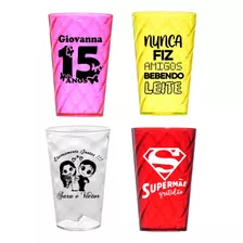 Copo Twister 500ml Casamentos Festas Personalizados 100pçs 