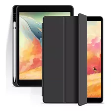 Carcasa Funda Smart Cover Con Ranura Lápiz Para iPad 9.7