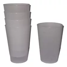 Vaso Reutilizable, Reciclabes Plastico 500ml Pack X 20u