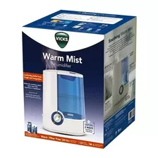 Vicks Humificador Warm Mist Con 2 Vapors Steam-pad Importado