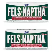 Purex Fels Naptha Barra De Jabon Manchas ( 2 Barras )