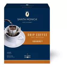 Café Drip Coffee Gourmet Santa Mônica Com 10 Unidades