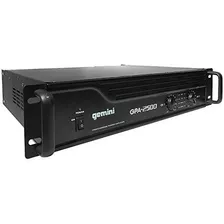 Gemini Gpa 2500 3000w Professional Dj Power Amplifiermusica