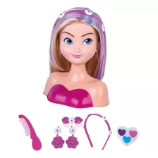 Boneca Busto Nancy Hair 518 - Super Toys