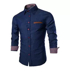 Camisa De Vestir Casual Para Hombre De Coofandy Camisas Con 