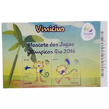 Selos Da Olimpiada Rio 2016 Brasil Fl Com 02 Selos Vinicius