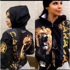 Chaqueta Leones Del Caracas Para Damas Talla Unica