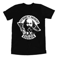 Camiseta Anarquismo Mikhail Bakunin Fathers Of Anarchy 