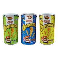 Salgadinho Mister Potato Cruncheez Com 3 Sabores De 120g