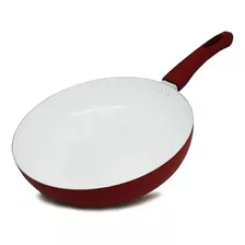 Sarten Ceramica 24cm Antiadherente Roswell - Sheshu Home Color Rojo